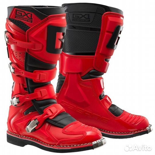 Красные Мотоботы Gaerne GX 1 Goodyear Red