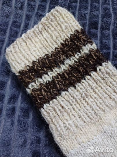 Носки вязаные ручной работы из шерсти