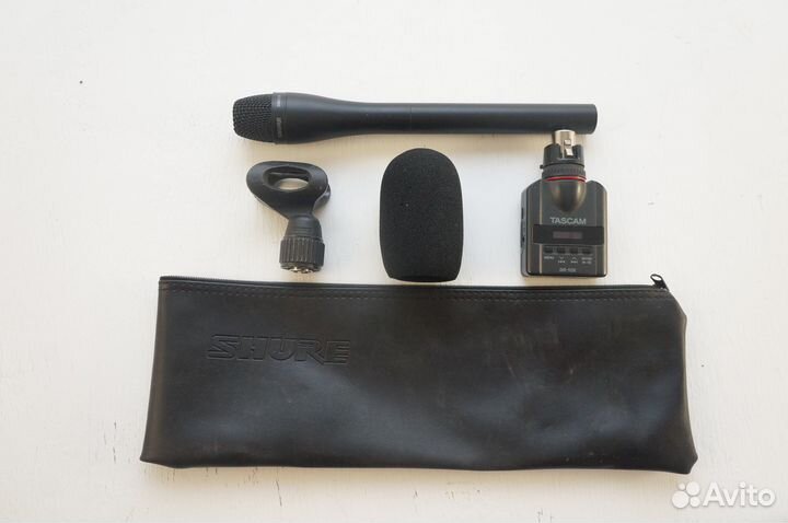 Shure SM63lb + Tascam DR-10x