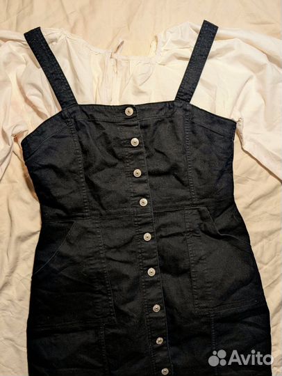 Сарафан джинсовый