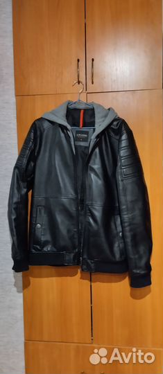 Кожаная куртка для подростка