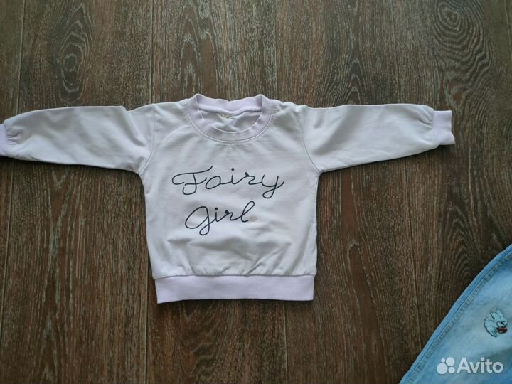 Вещи пакетом на девочку 74-80-86