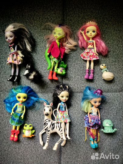 Куклы Enchantimals с питомцем