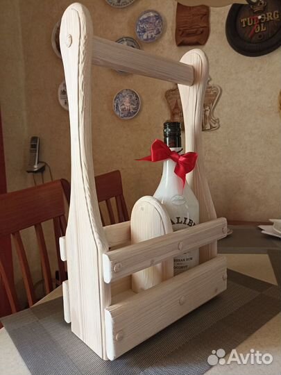 Интерьерный короб для шампанского, вина и прочего