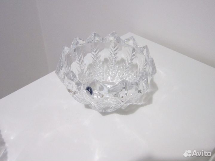 Ваза хрустальная дятьковский хрусталь