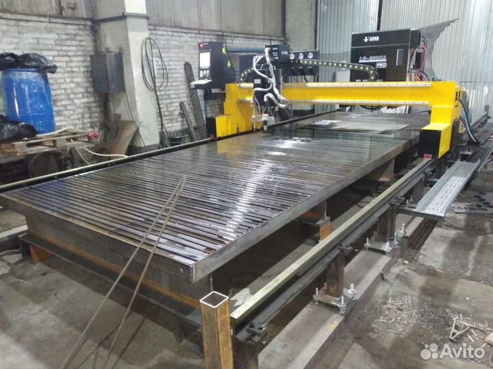 Плазменная и газовая резка листа металла на чпу