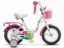 Велосипед Stels 12" Jolly белый/розовый