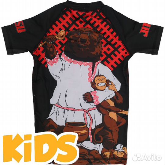 Рашгард детский Jitsu Потапыч (14 лет)