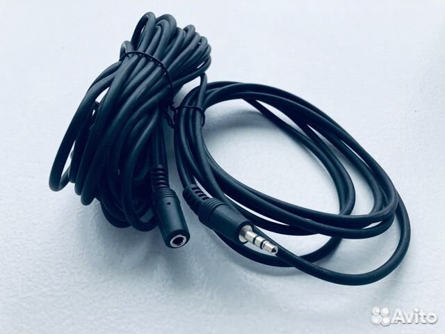 Кабель удлинитель 3.5 mm jack - 3.5 mm jack