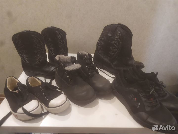 Вещи и обувь для мальчика 3 - 7 лет