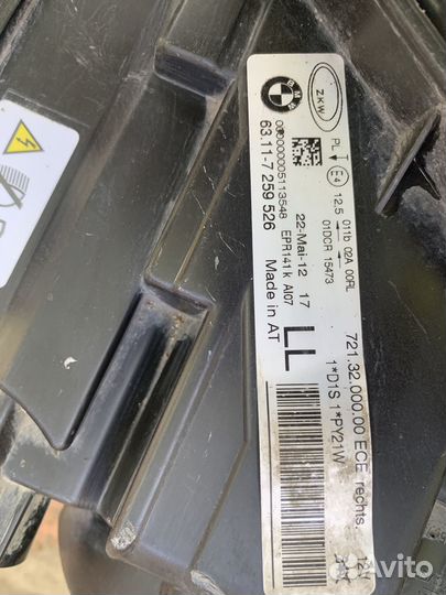 Фара BMW F30 дорест