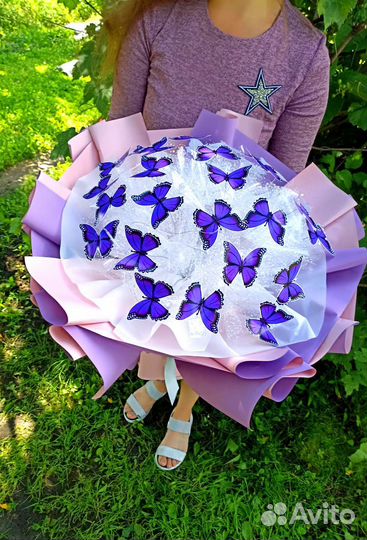 Букет из бабочек