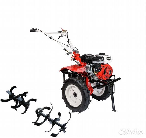 Качественная вспашка земли мотоблоком