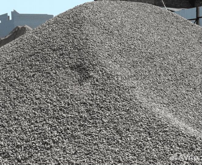 Щебень на парковку