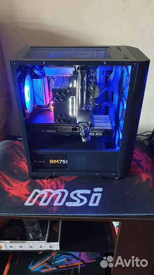 Компьютер MSI RTX 3070, intel I5 12400, 32 гб