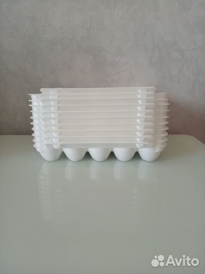 Ячейки лотки упаковка для яиц на 10 шт. -50 шт