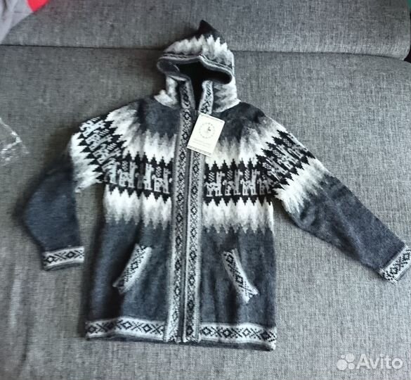Кофта шерсть альпака, рост 116