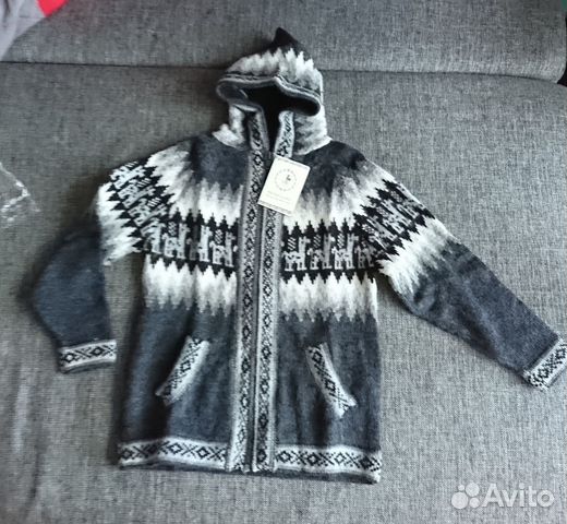 Кофта шерсть альпака, рост 116