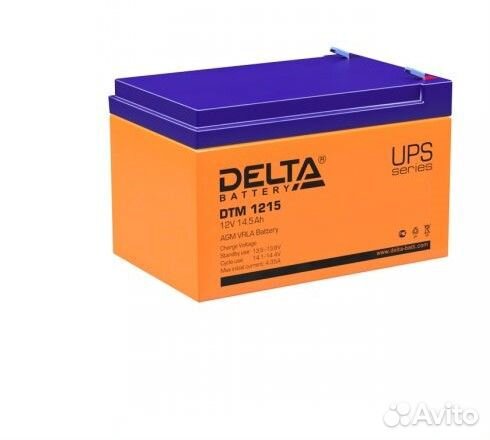 Аккумулятор Delta DTM 1215