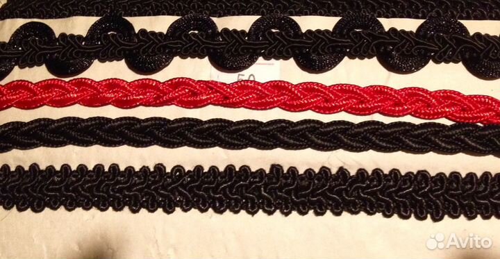 Кружево, отделочная тесьма