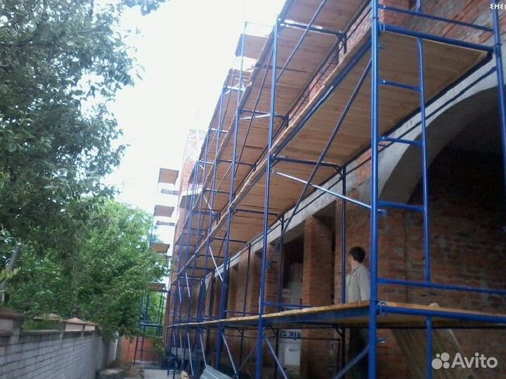 Леса строительные рамные