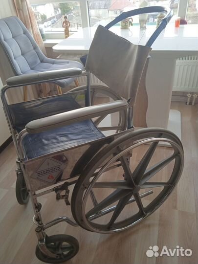 Инвалидная коляска складная бу