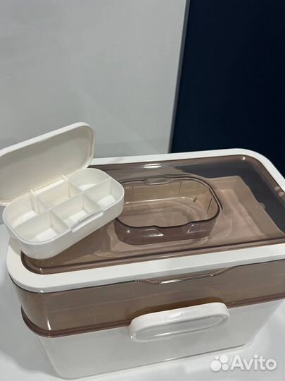 Аптечка органайзер с таблетницей