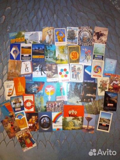 Календарики Советская пресса 160шт
