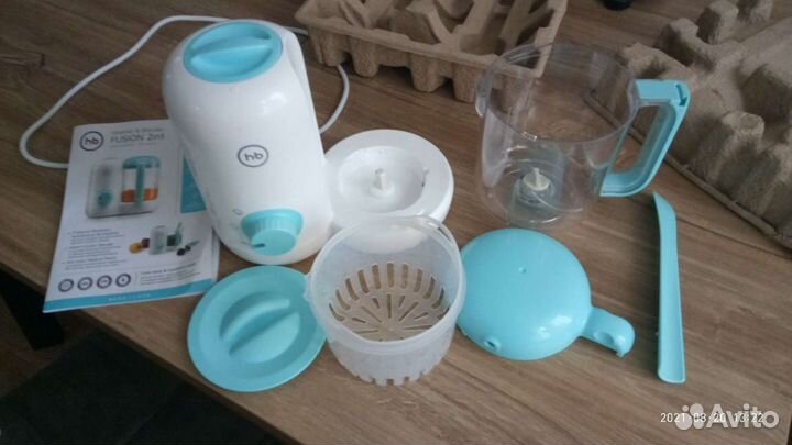 Блендер-пароварка Happy Baby Fusion 2в1