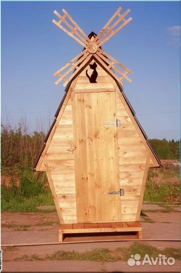 Дачный туалет с установкой JWL459