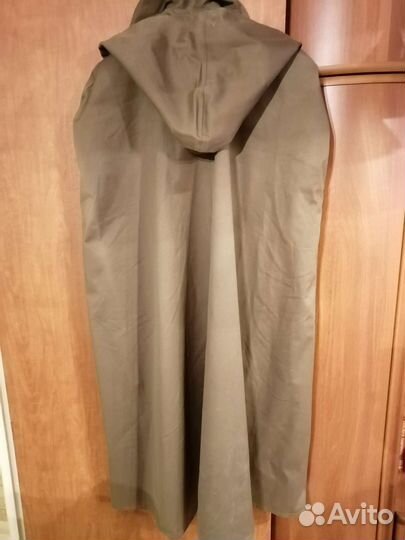 Плащ-накидка офицерская оливковая СССР с укладкой