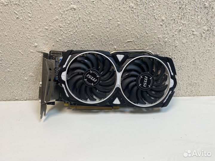 Видеокарта AMD RX 570 4gb MSI Armor OC