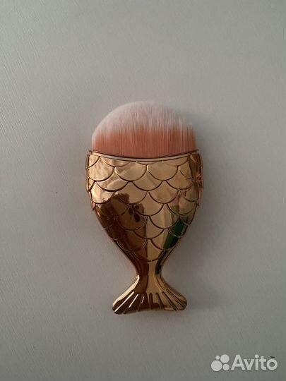 Кисть-щетка для опила Рыбка (Золотая)