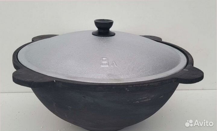 Казан чугунный Узбекистан с печкой