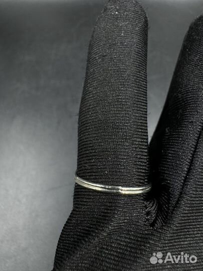 Кольцо старинное советское СССР с камнем