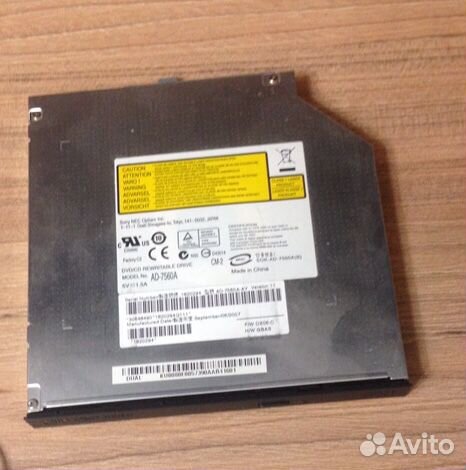 AD-7560A привод DVD ноутбука Acer Aspire 5520