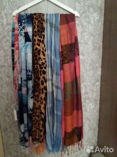 Шарфы и палантины 4 вида