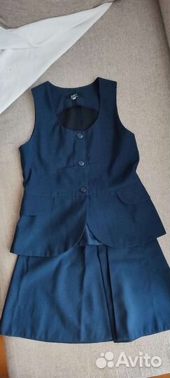 Школьная форма синяя