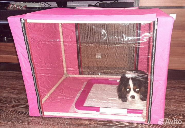 Клетка - палатка для выставки животных и домик