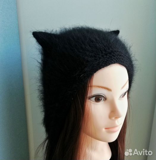 Шапка с ушками / котошапка