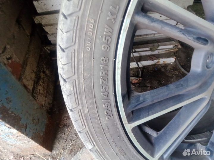 Колеса в сборе r18 летние