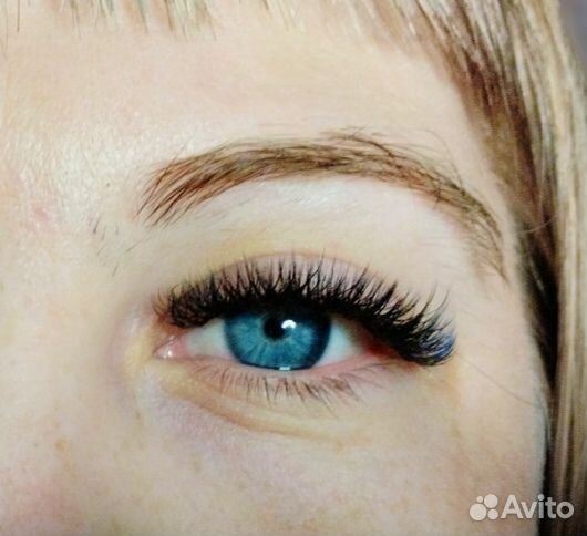 Наращивание ресничек, салон на спутнике)