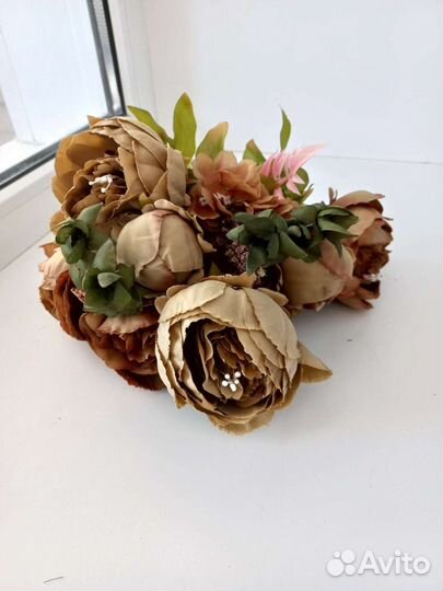 Букет пионов