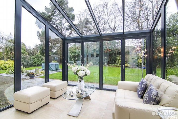 Остекление зимнего сада