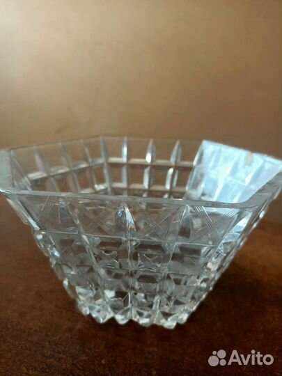 Ваза хрустальная большая СССР