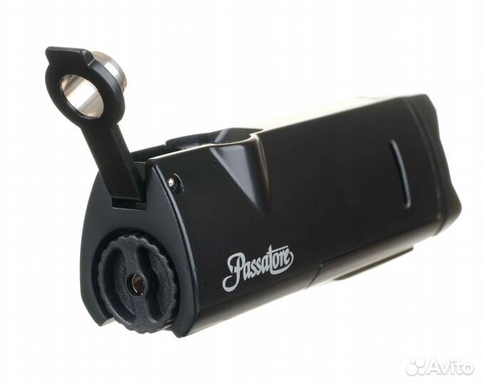 Зажигалка сигарная Passatore, тройное пламя, черна