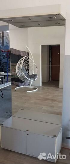 Тумба с зеркалом б/у