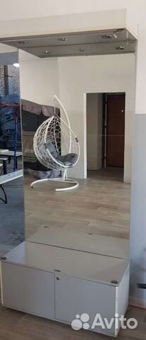 Тумба с зеркалом б/у