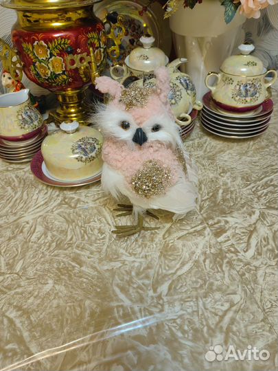 Кукла декоративная сова