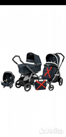 Коляска peg perego 3 в 1